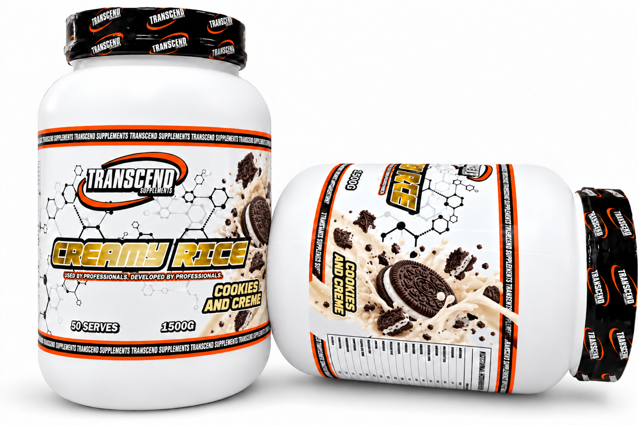 Transcend Supplements Creamy Rice Cookies n Cream 1500g