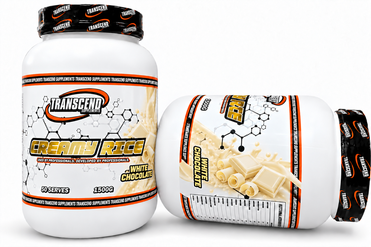 Transcend Supplements Creamy Rice White Chocolate 1500g